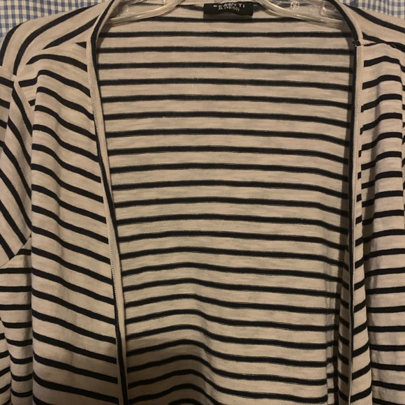 Gina Benotti Striped Cropped Cardigan Size XL - Picture 8 of 9